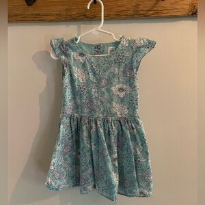 GAP Teal Floral Dress